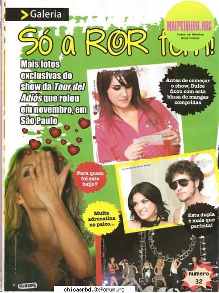 "Revista Rebelde Brasil" - Administrator-B&Z - Reviste -> RBD <-