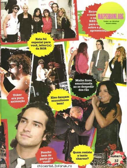"Revista Rebelde Brasil" - Administrator-B&Z - Reviste -> RBD <-