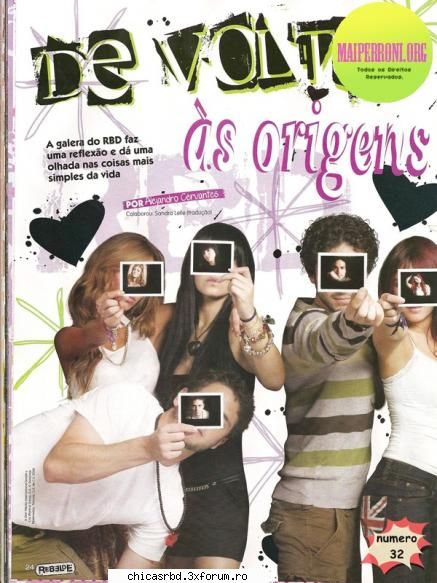 "Revista Rebelde Brasil" - Administrator-B&Z - Reviste -> RBD <-