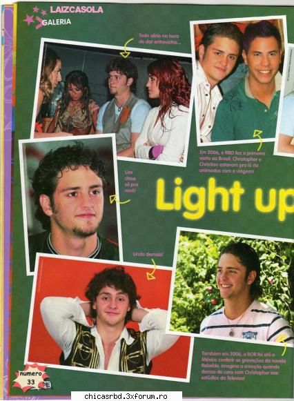 "Revista Rebelde Brasil" - Administrator-B&Z - Reviste -> RBD <-