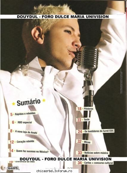 "Revista Rebelde Brasil" - Administrator-B&Z - Reviste -> RBD <-