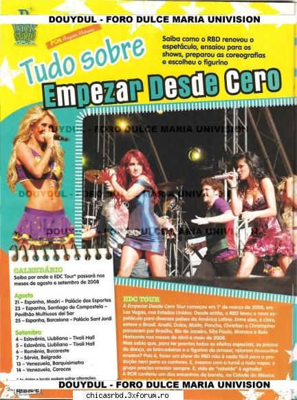 "Revista Rebelde Brasil" - Administrator-B&Z - Reviste -> RBD <-