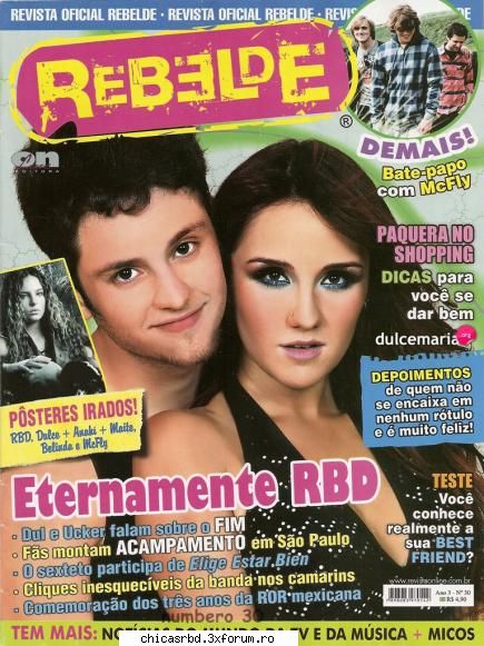 "Revista Rebelde Brasil" - "Revista Rebelde Brasil" numero 30 :) - Reviste -> RBD <-