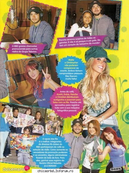 "Revista Rebelde Brasil" - Administrator-B&Z - Reviste -> RBD <-
