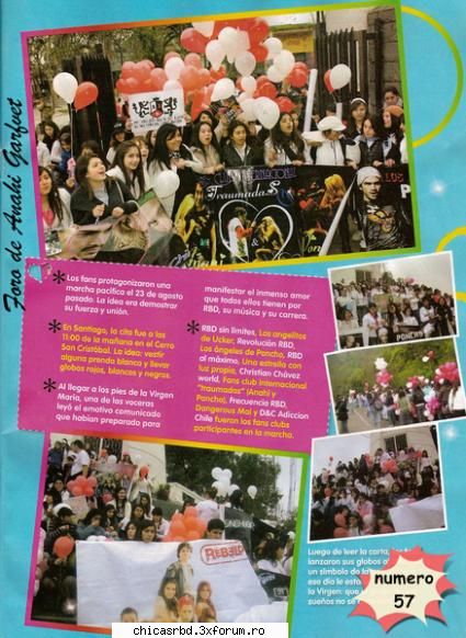 "Revista Rebelde Chile" - Administrator-B&Z - Reviste -> RBD <-